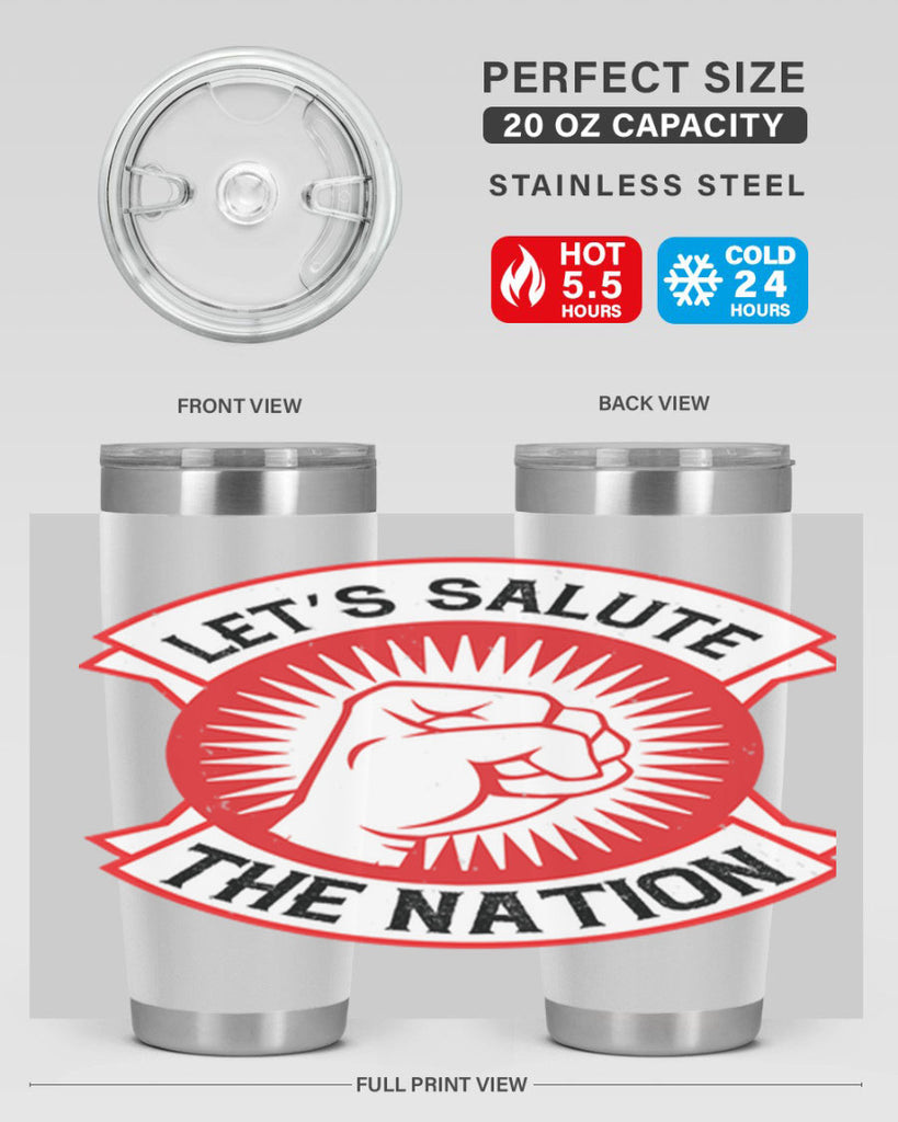 lets selut the nation Style 126#- Fourt Of July- Tumbler