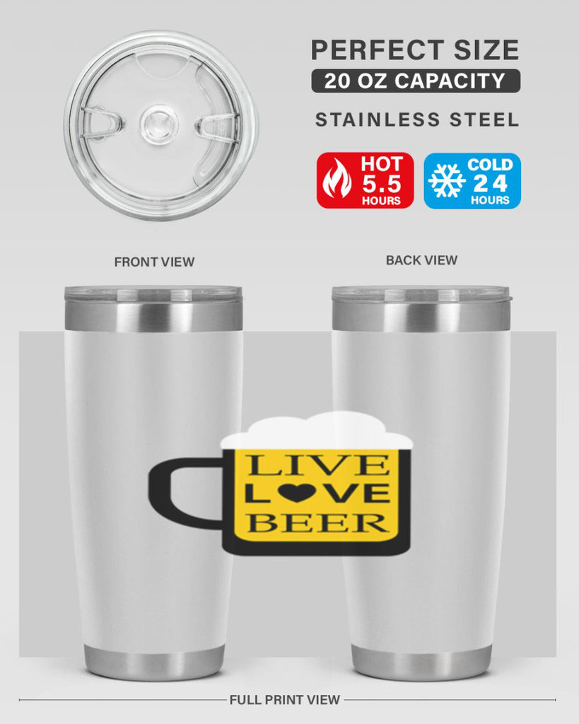 live love beer 63#- beer- Tumbler