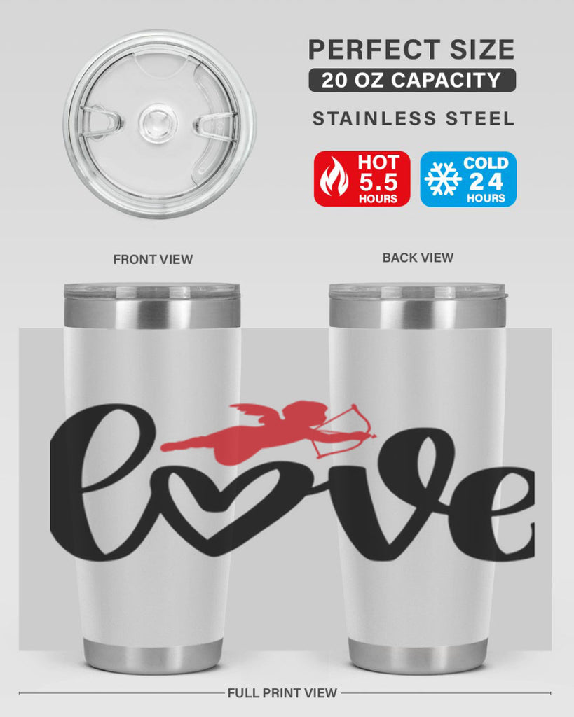 love 19#- valentines day- Tumbler
