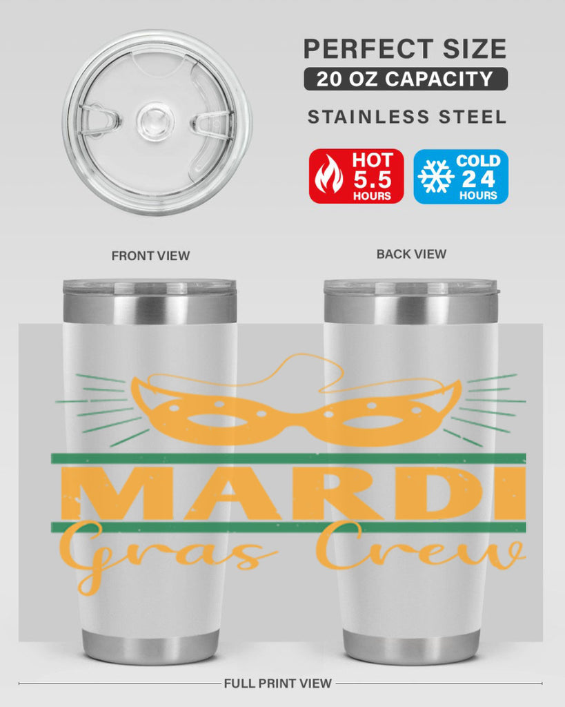 mardi gras crew 48#- mardi gras- Tumbler