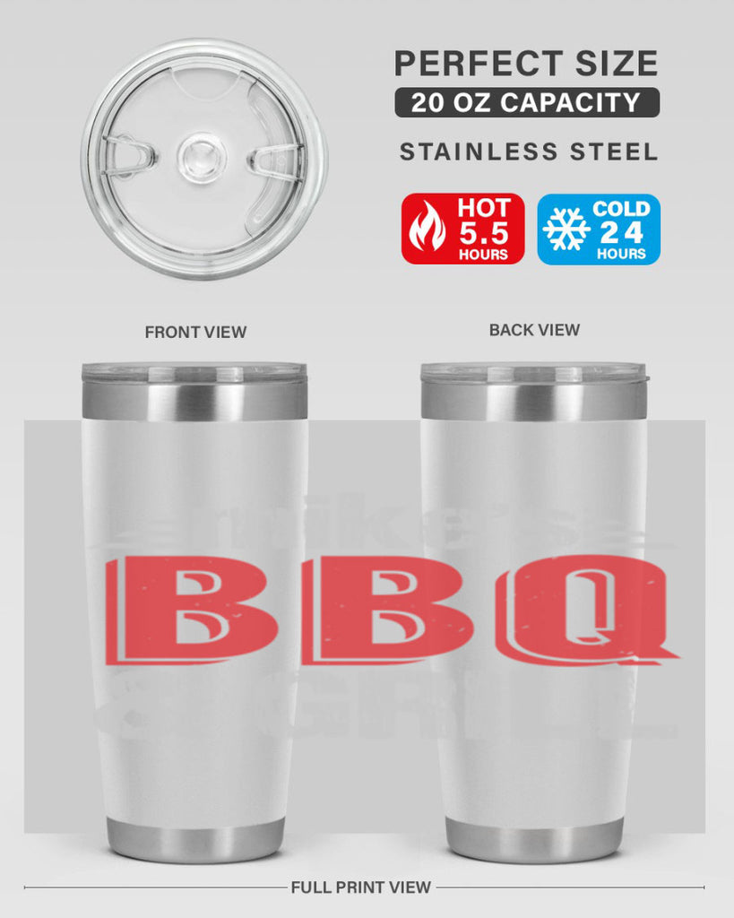 mikes bbq and grill 23#- bbq- Tumbler