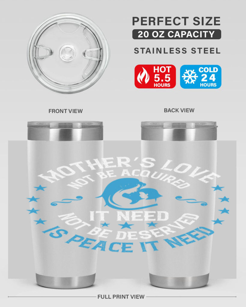 mother’s love is peace 47#- mothers day- Tumbler