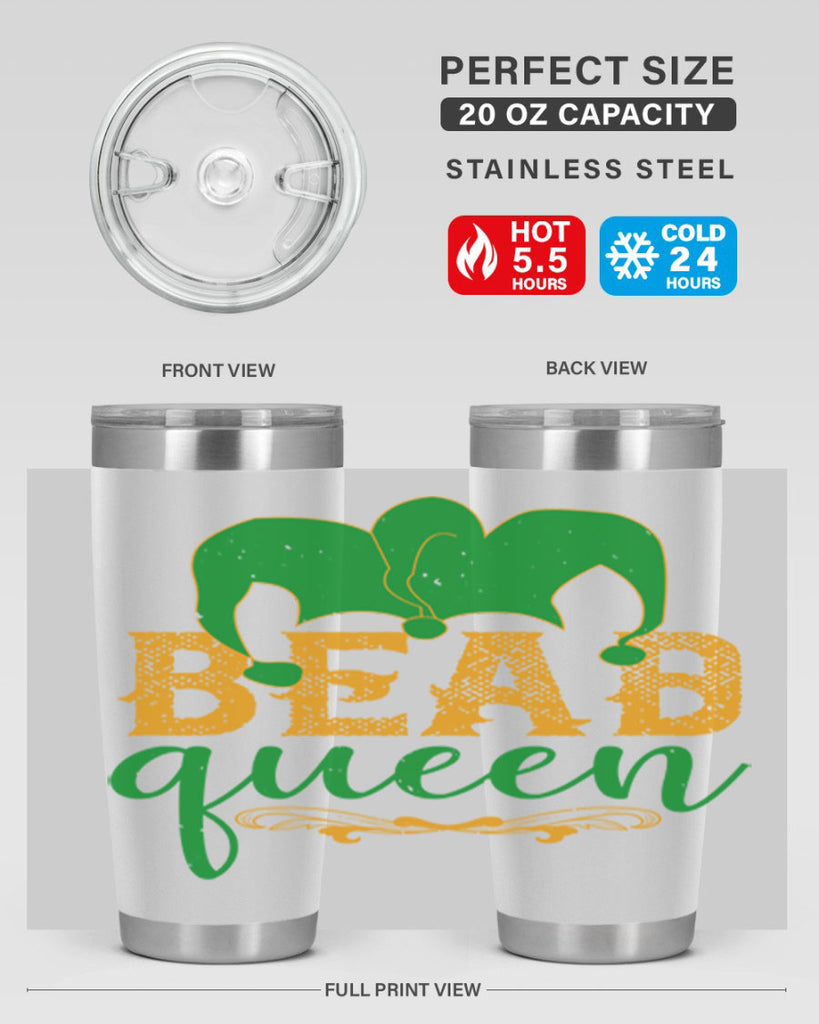 new orleans new me 42#- mardi gras- Tumbler