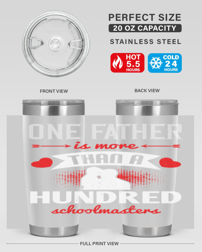one father is more than 174#- fathers day- Tumbler
