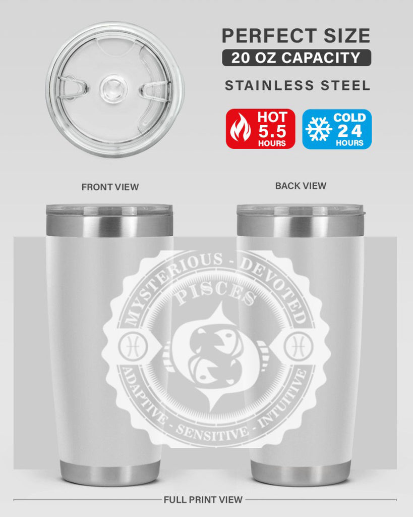pisces 50#- zodiac- Tumbler