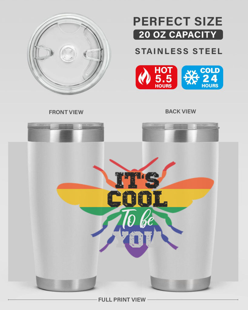 pride bee cool 70#- lgbt- Tumbler