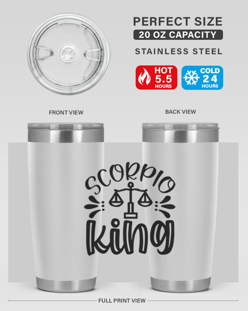 scorpio king 444#- zodiac- Tumbler