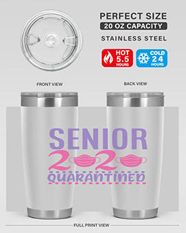senior quarantined Style 45#- corona virus- Tumbler