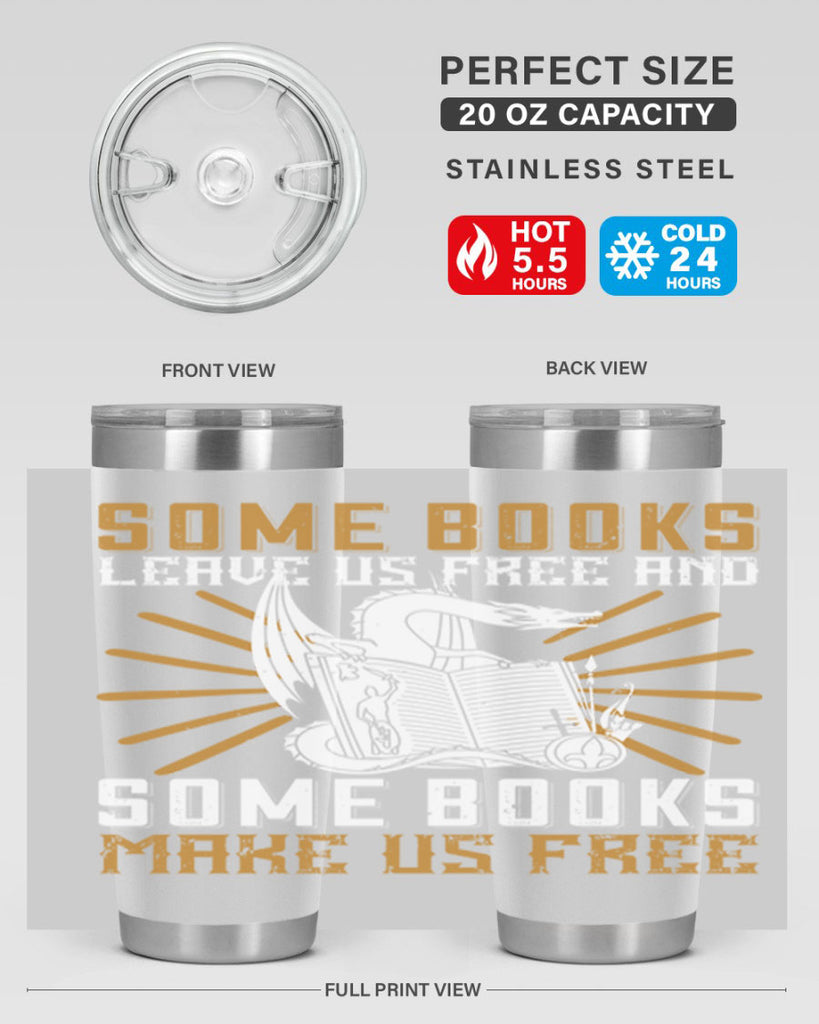 some books leave us free and some books make us free 12#- reading- Tumbler