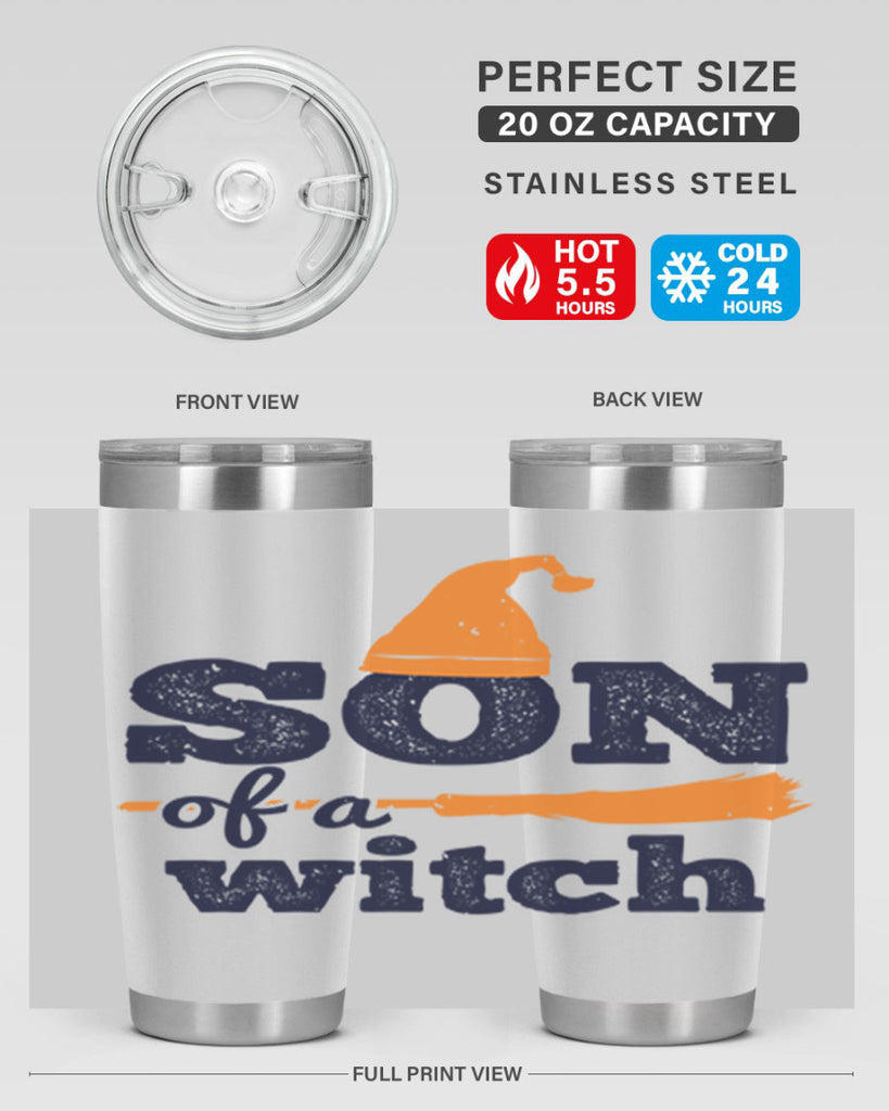 son of a witch 132#- halloween- Tumbler