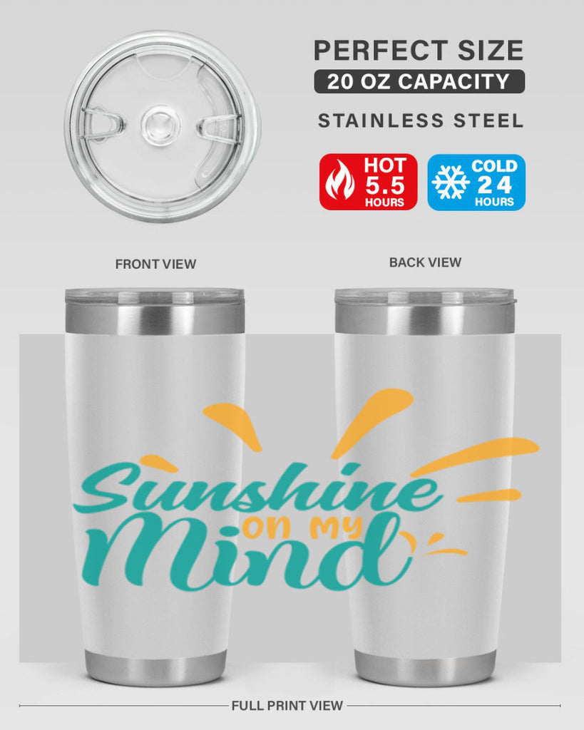 sunshine on my mind Style 74#- summer- Tumbler