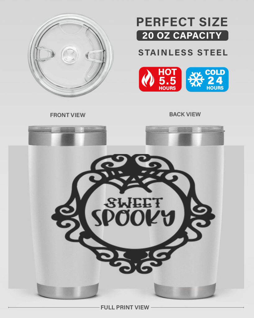 sweet spooky 18#- halloween- Tumbler