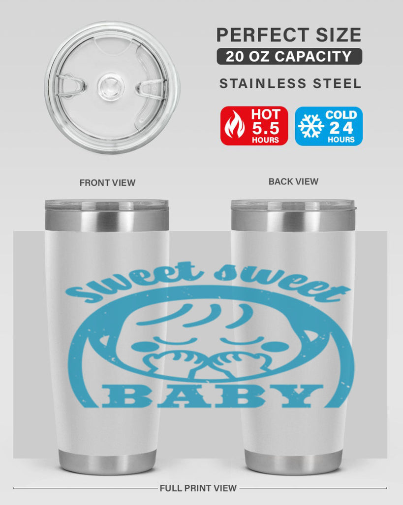sweet sweet baby Style 12#- baby shower- tumbler