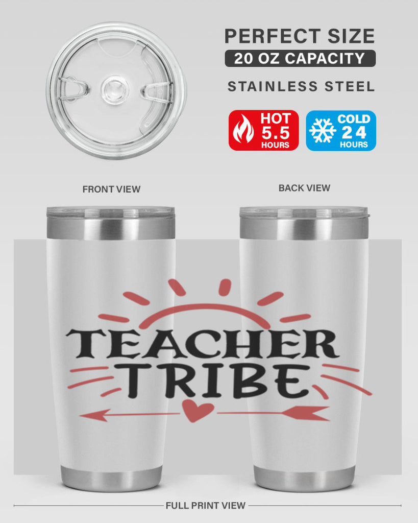 teacher tribe Style 138#- teacher- tumbler