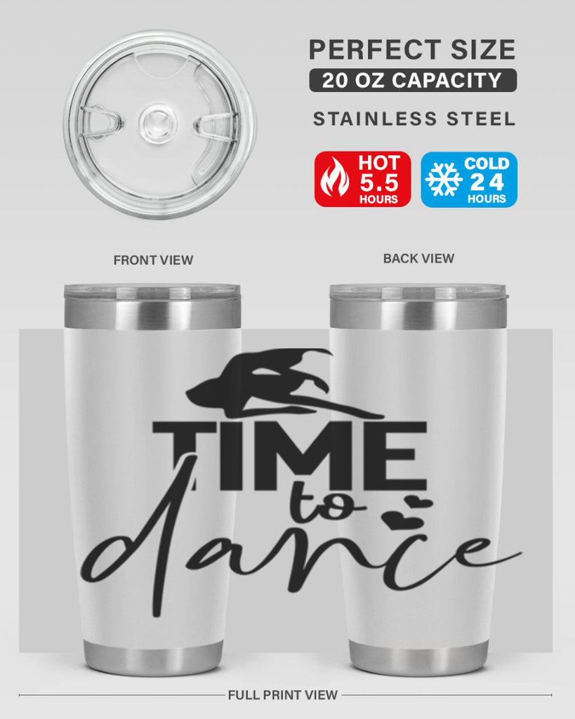 time to dance 84#- ballet- Tumbler