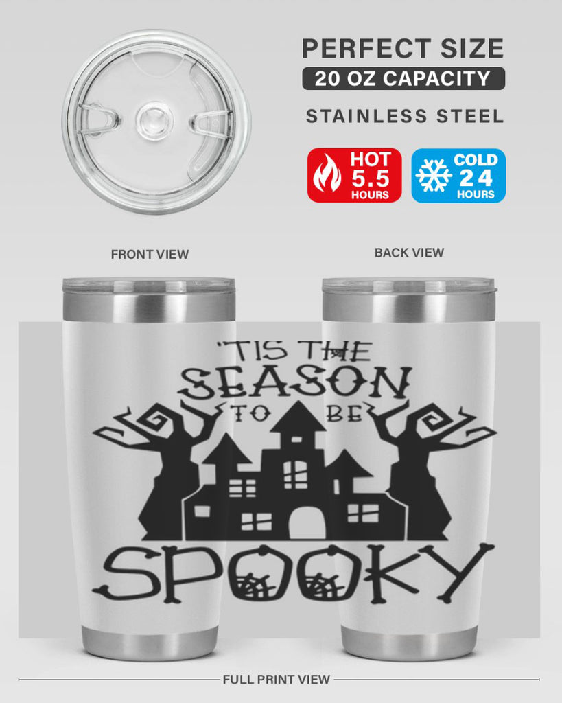 tis the season to be spooky 100#- halloween- Tumbler
