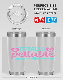 totally pettable Style 60#- dog- Tumbler