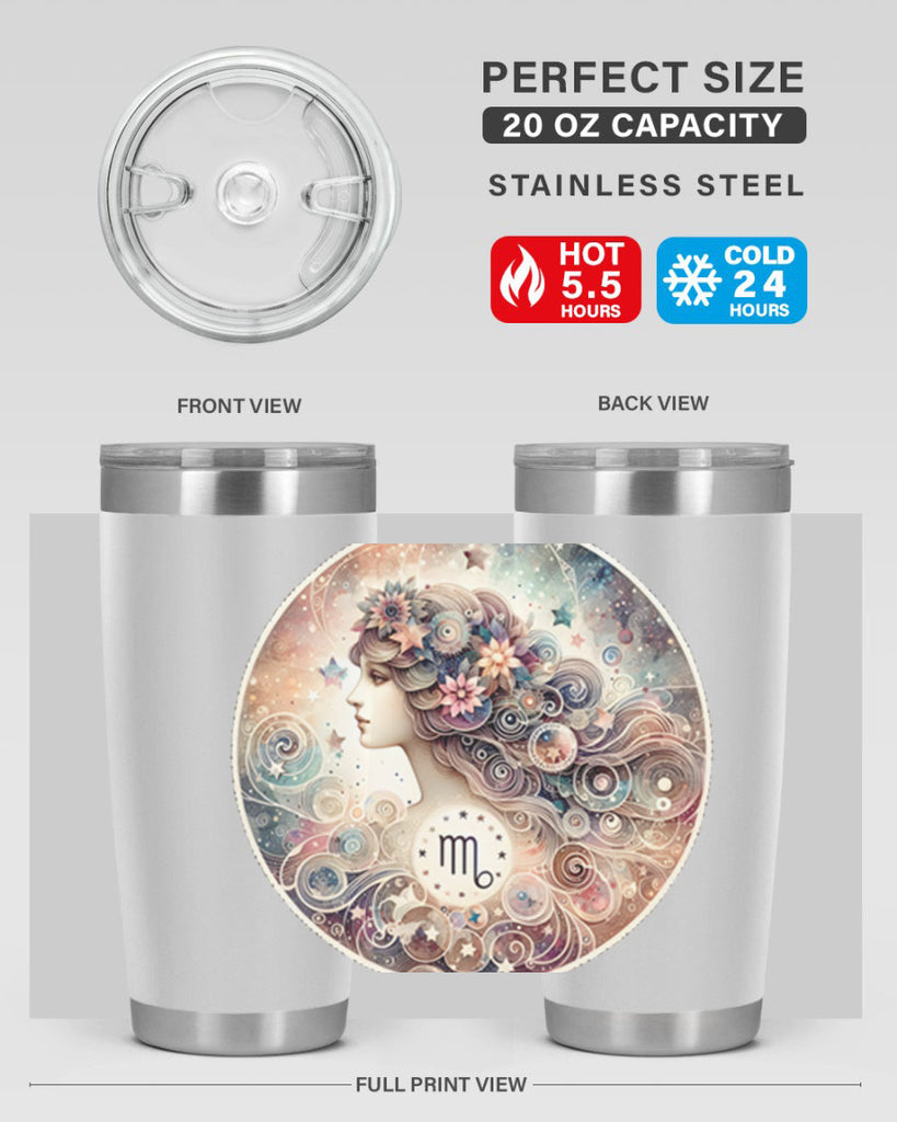 virgo 556#- zodiac- Tumbler