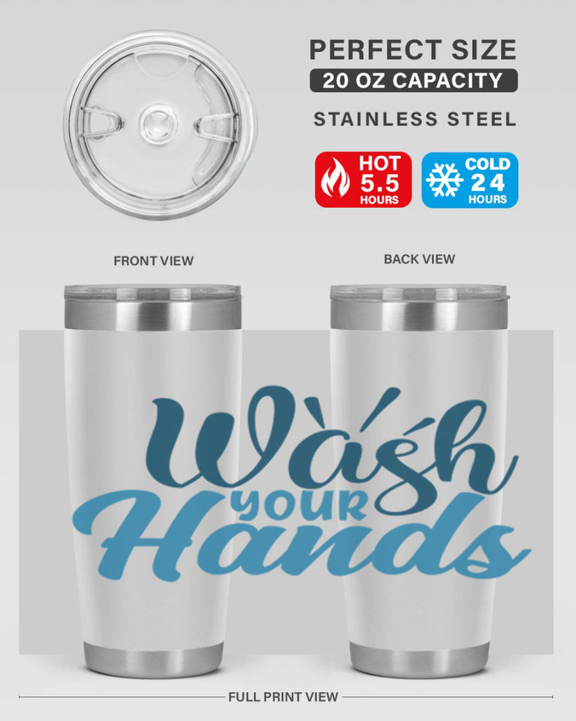 wash your hands 52#- bathroom- Tumbler