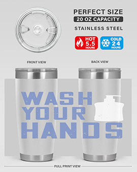 wash your hands Style 13#- corona virus- Tumbler