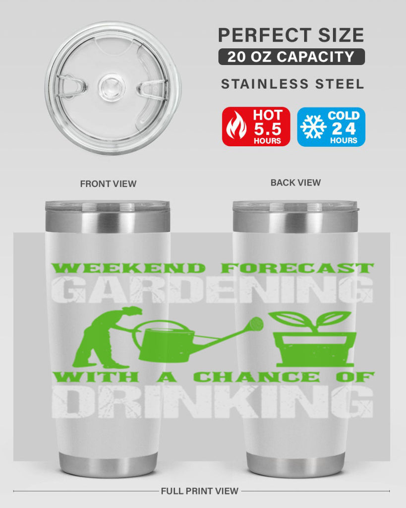 weekend forecast with a chance of 30#- farming and gardening- Tumbler