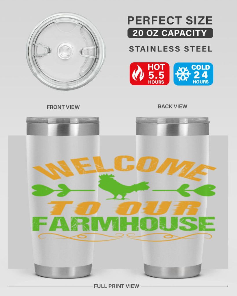 welcome to your farmhouse 28#- farming and gardening- Tumbler