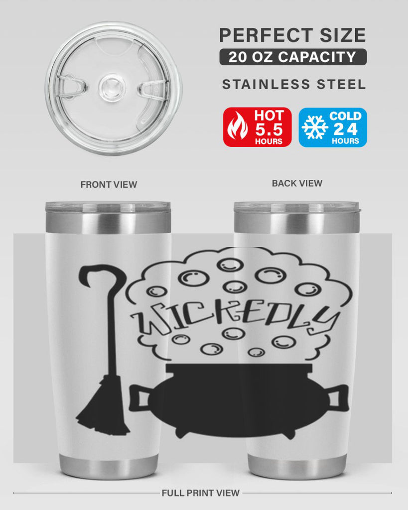 wickedly 11#- halloween- Tumbler