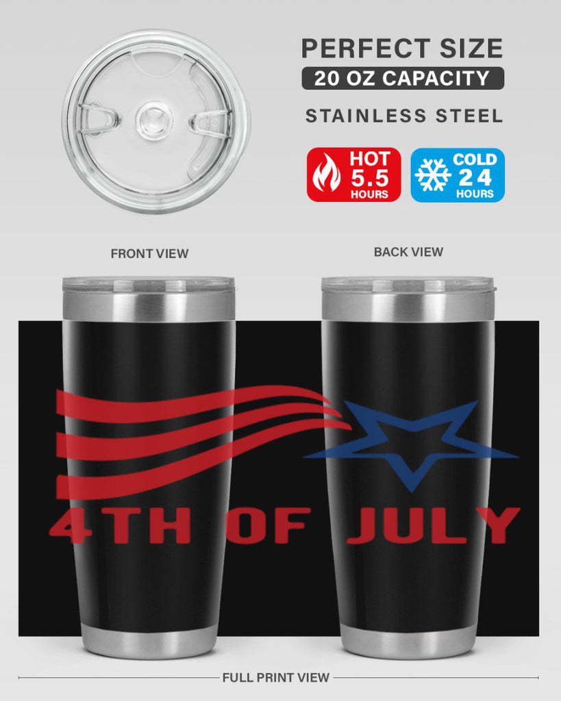 4th of July design Style 66#- Fourt Of July- Tumbler