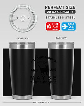 All I Care About is Style 26#- cat- Tumbler