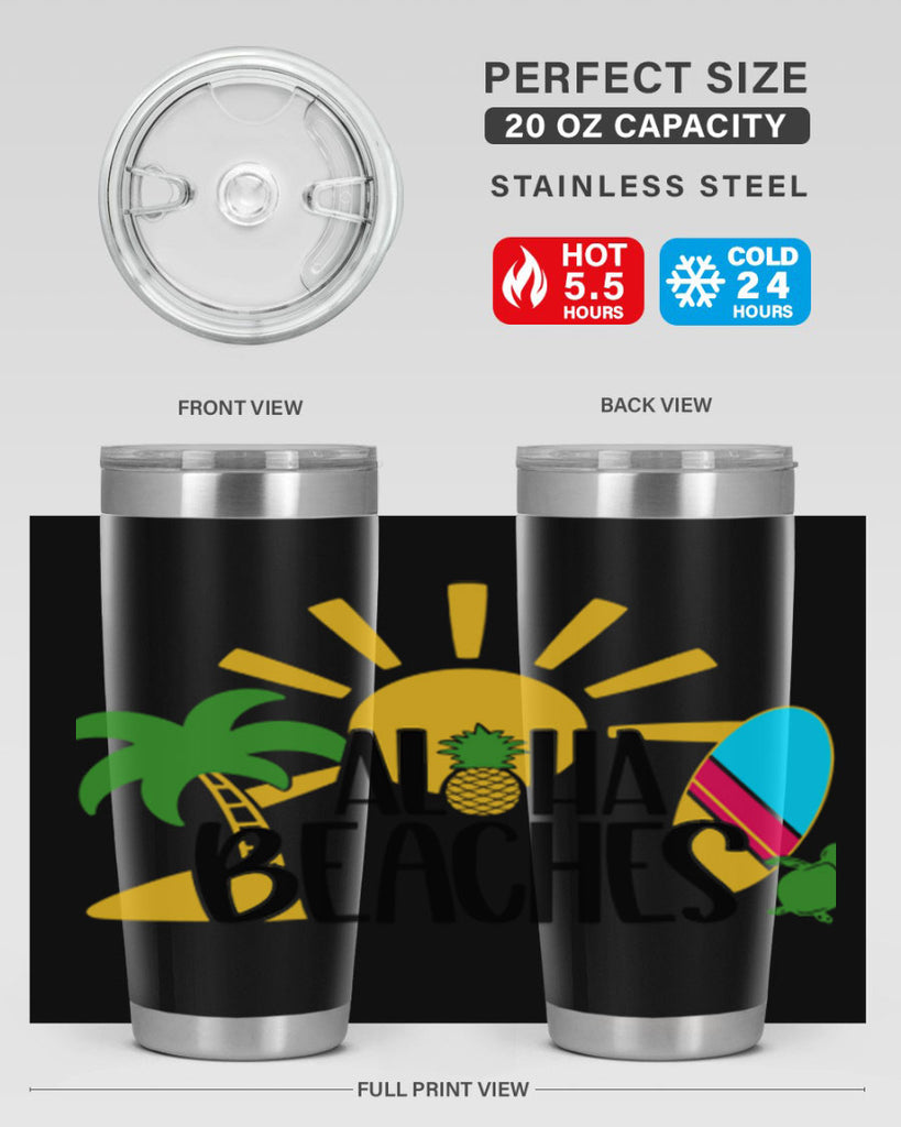 Aloha Beaches Style 55#- summer- Tumbler