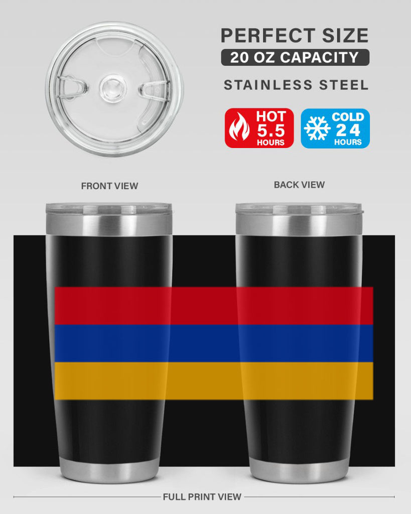 Armenia 190#- world flags- Tumbler