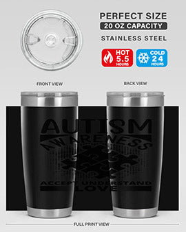 Autism awareness Style 43#- autism- Tumbler