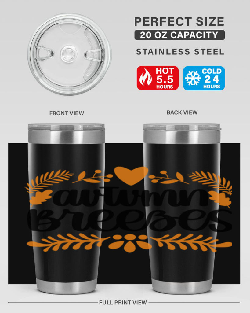 Autumn Breezes 474#- fall- Tumbler
