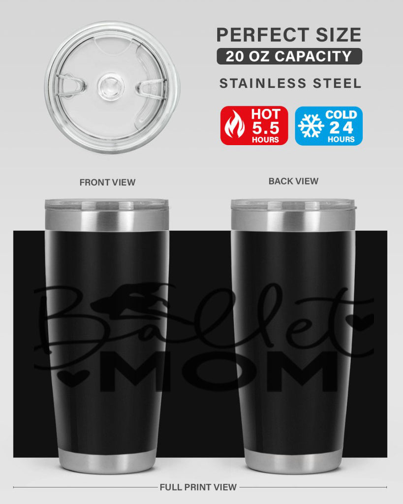 Ballet Mom 13#- ballet- Tumbler