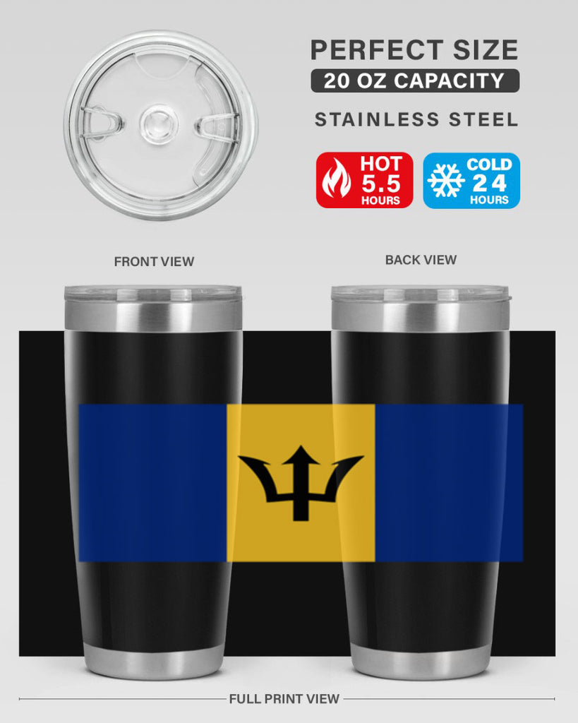 Barbados 183#- world flags- Tumbler