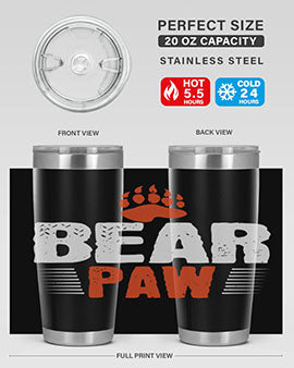 Bear paw 4#- Bears- Tumbler