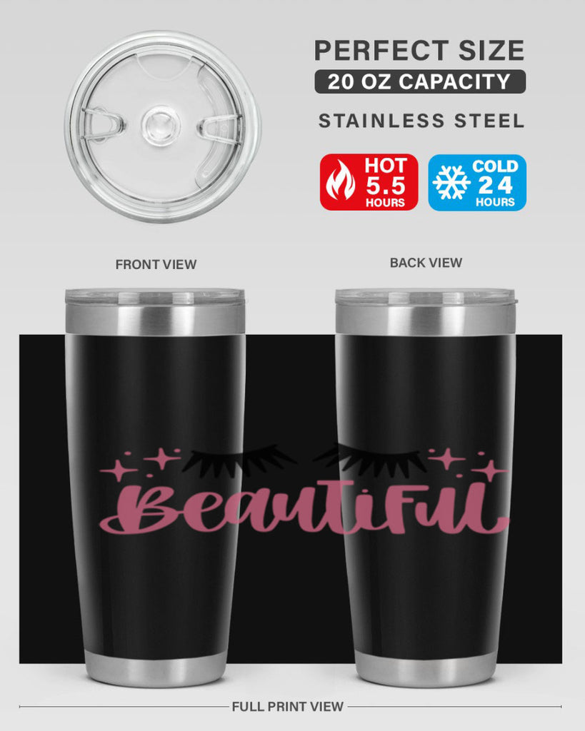 Beautiful Style 140#- make up- Tumbler