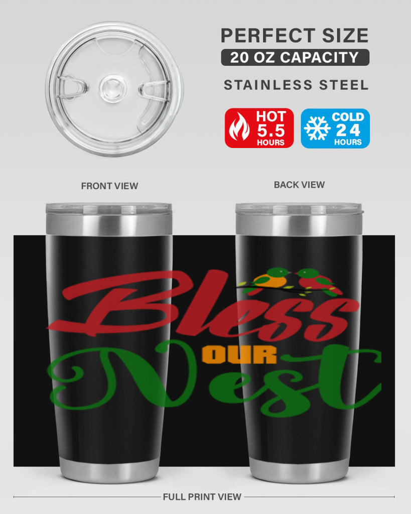 Bless Our Nest 67#- spring- Tumbler