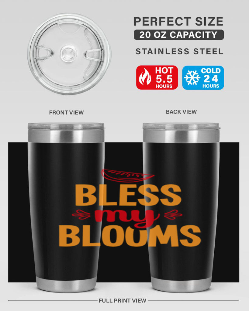 Bless my blooms 41#- spring- Tumbler