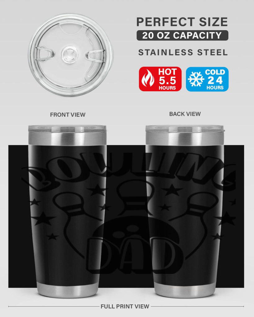 Bowling dad 1406#- bowlig- Tumbler