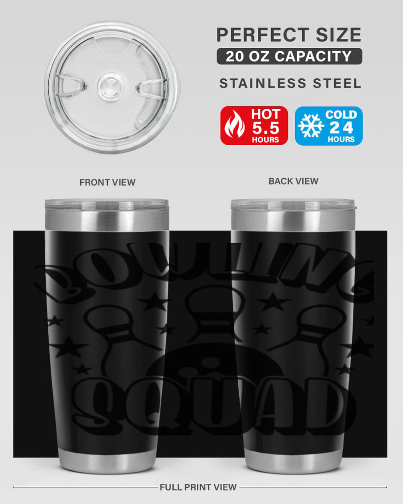 Bowling squad 1403#- bowlig- Tumbler