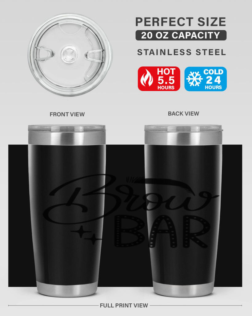 Brow Bar Style 125#- make up- Tumbler