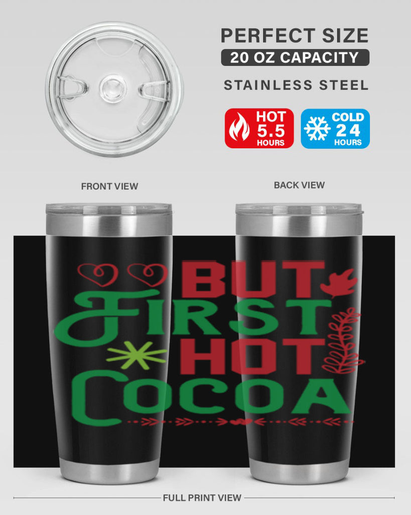 But First Hot Cocoa 32#- winter- Tumbler