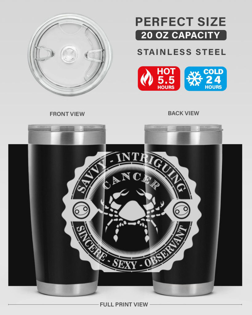 Cancer 16#- zodiac- Tumbler
