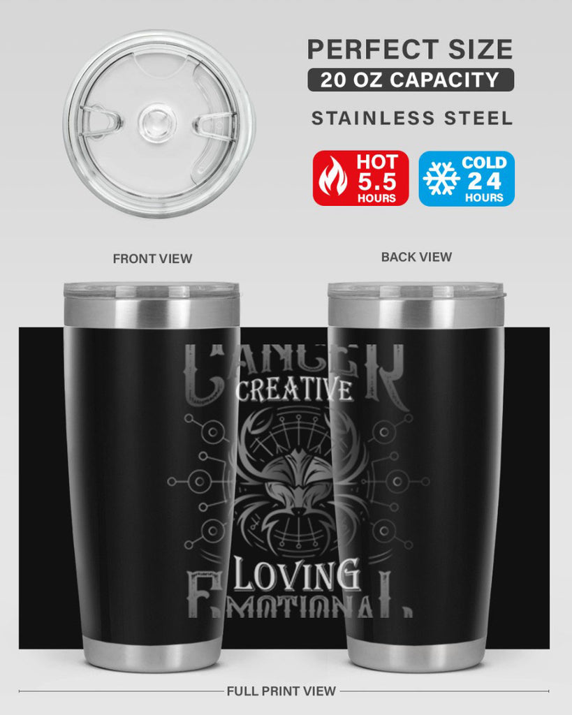 CancerCreative 157#- zodiac- Tumbler