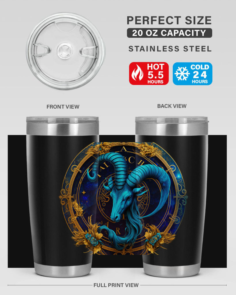 Capricorn 181#- zodiac- Tumbler