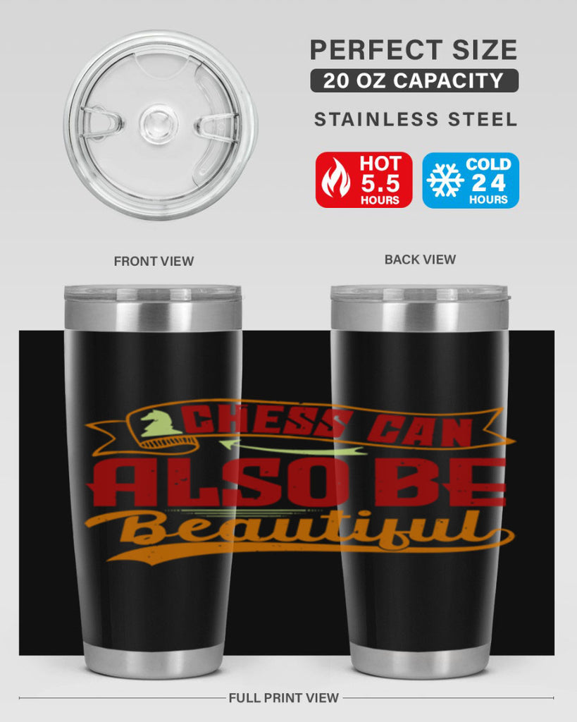 Chess can also be beautiful 28#- chess- Tumbler