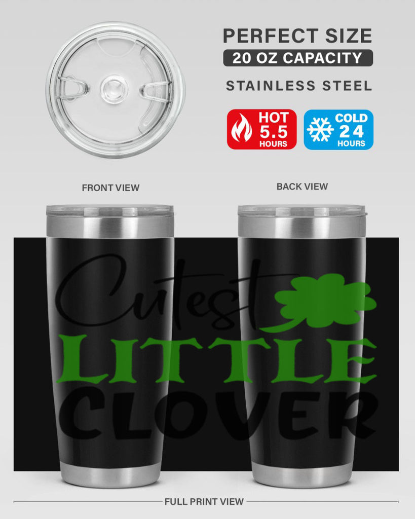 Cutest Little Clover Style 159#- St Patricks Day- Tumbler