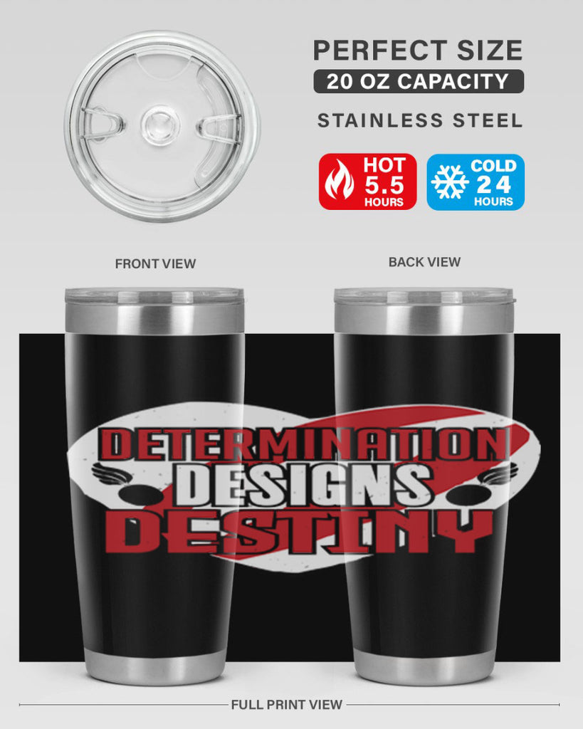 Determination designs Style 17#- Fourt Of July- Tumbler