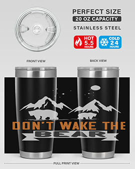 Don’t wake the bear 37#- Bears- Tumbler